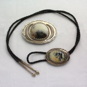 Agate Bolo Ties for sale