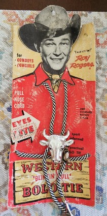 Roy Rogers Blinkin Bull Bolo
